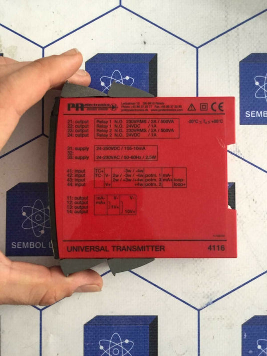 PR ELECTRONICS 4116 UNIVERSAL TRANSMITTER