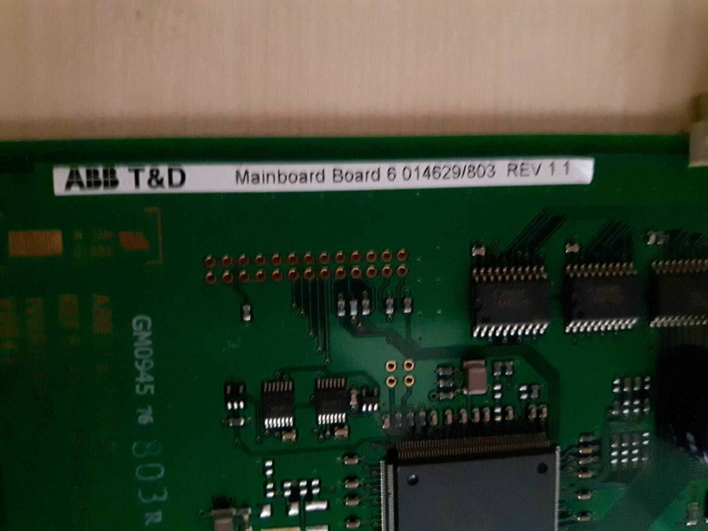 ABB T&D Used MAINBOARD BOARD 6 014629/803 rev 1.1