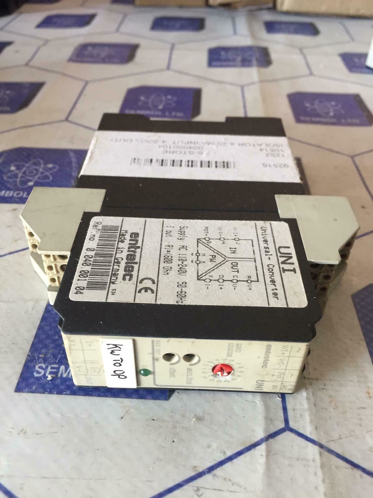 Universal Converter ENTRELEC UNI 24 - 48VDC