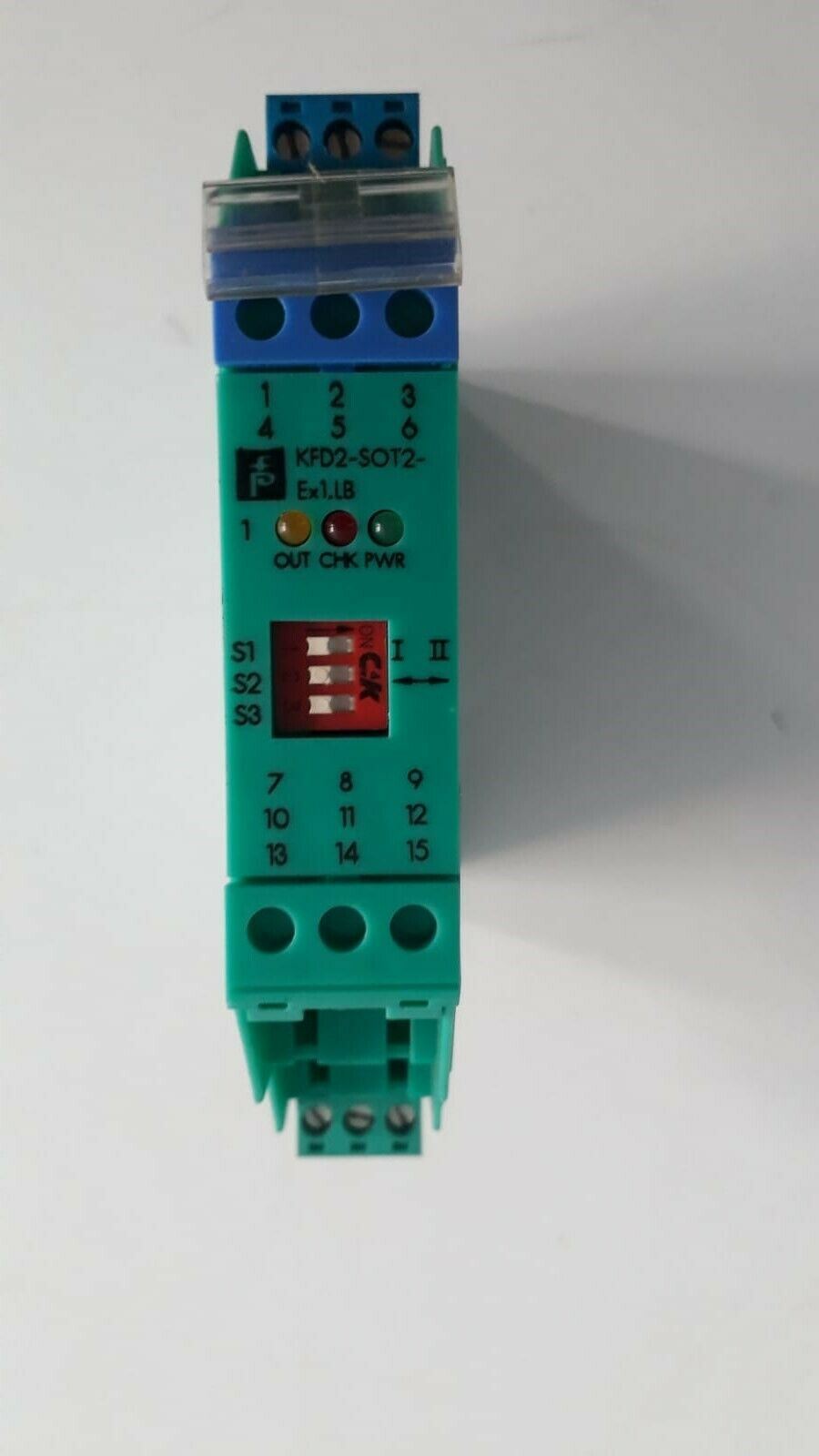 PEPPERL+FUCHS KFD2-SOT2-EX1.LB SWITCH AMPLIFIER CONNECTION Free Express Shipping