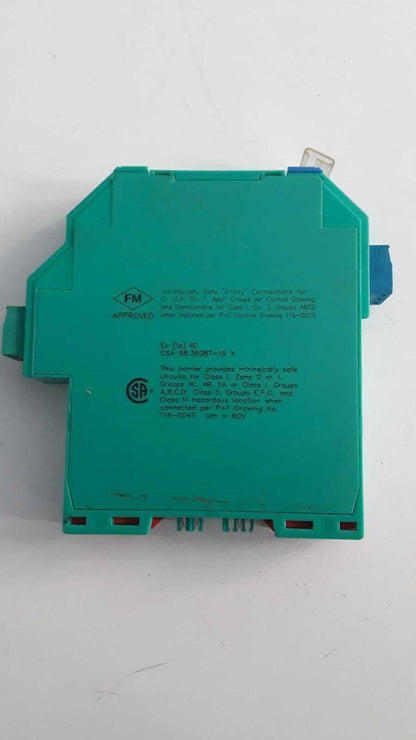 PEPPERL+FUCHS KFD2-SOT2-EX1.LB SWITCH AMPLIFIER CONNECTION Free Express Shipping