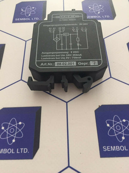 Kaleja D73553 08.02.001 Speed Control Relays