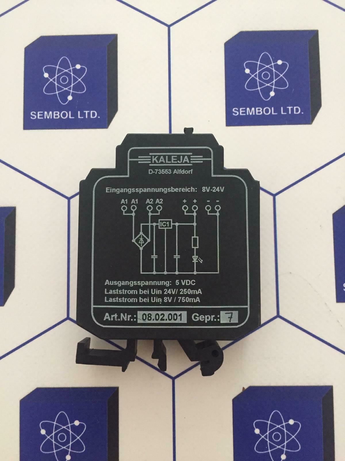 Kaleja D73553 08.02.001 Speed Control Relays