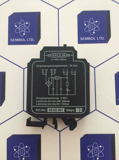 Kaleja D73553 08.02.001 Speed Control Relays