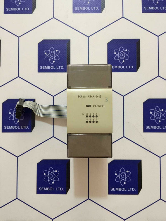 Mitsubishi FXon-8EX-ES/UL Programmable Controller 24DC 5mA Input Extension Block