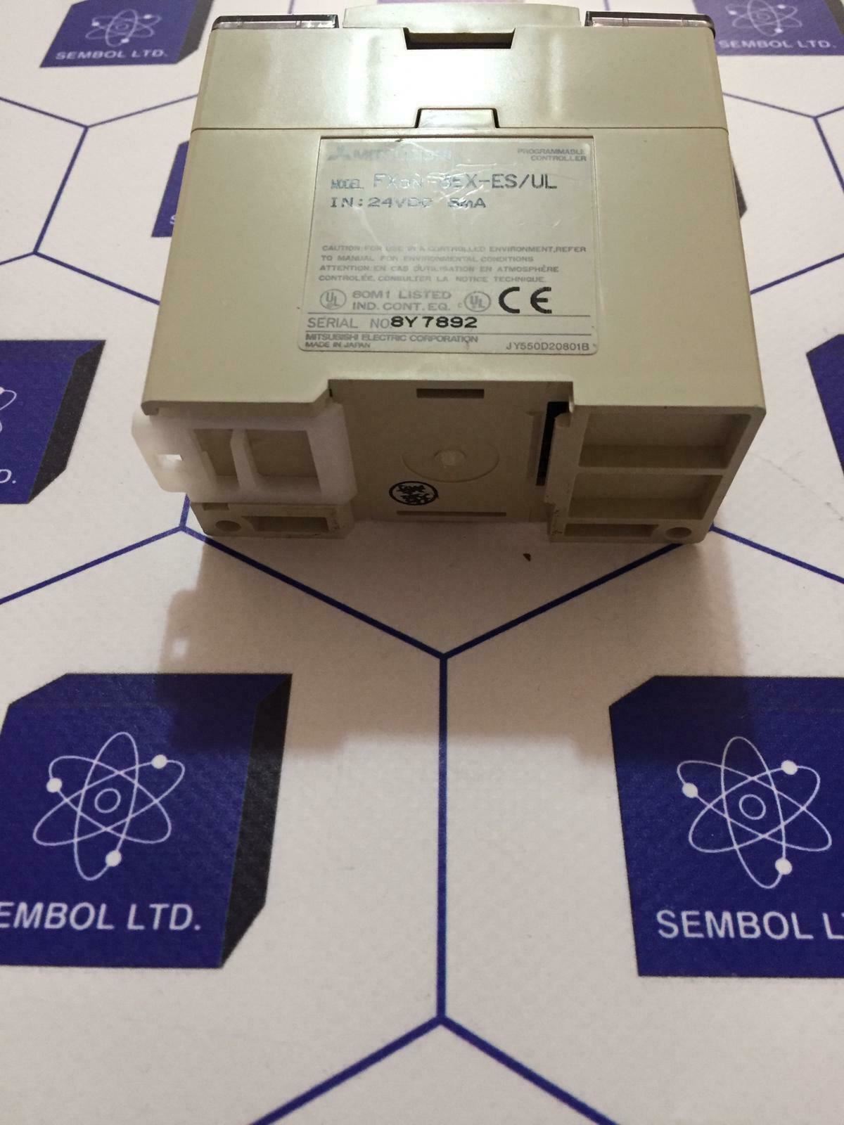 Mitsubishi FXon-8EX-ES/UL Programmable Controller 24DC 5mA Input Extension Block