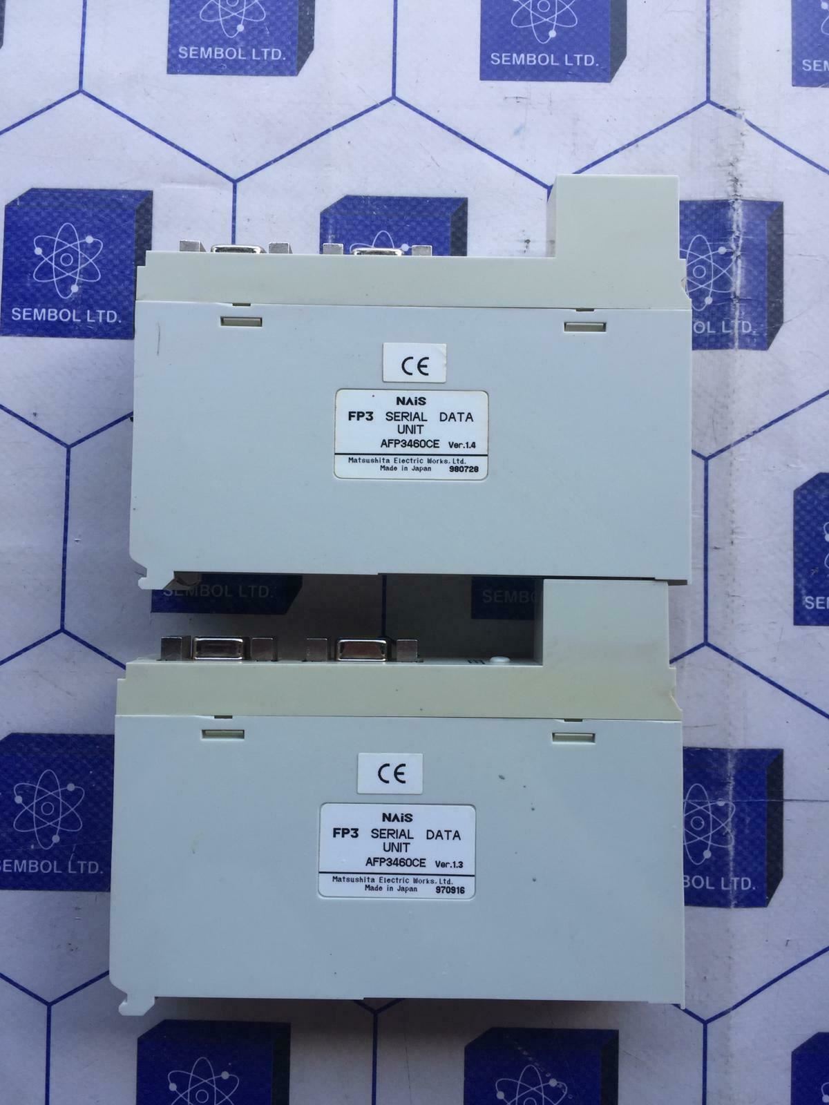 AFP3460CE MATSUSHITA ELECTRIC PANASONIC NAIS SERIAL DATA UNIT Lot of 2 Pieces