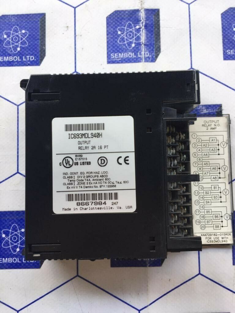 GE Fanuc IC693MDL940H Output Module