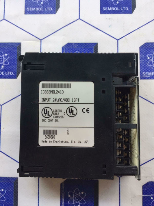 GE Fanuc Input Module IC693MDL241D Lot of 2 pieces