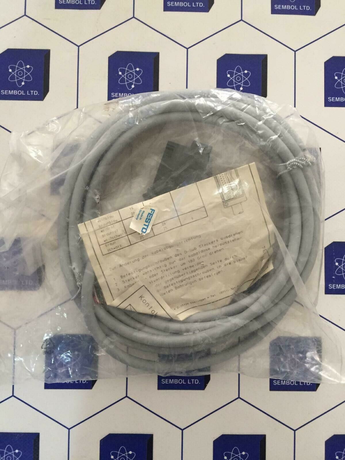 Festo KMP3-25P-16-5 18624 Cable KMP325P165