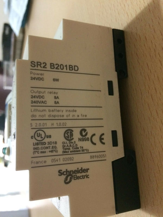Schneider PLC Zelio Logic Relay SR2 B201BD
