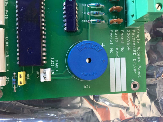 FEDERAL SIGNAL 2001963A SINGLE ACCES PANEL