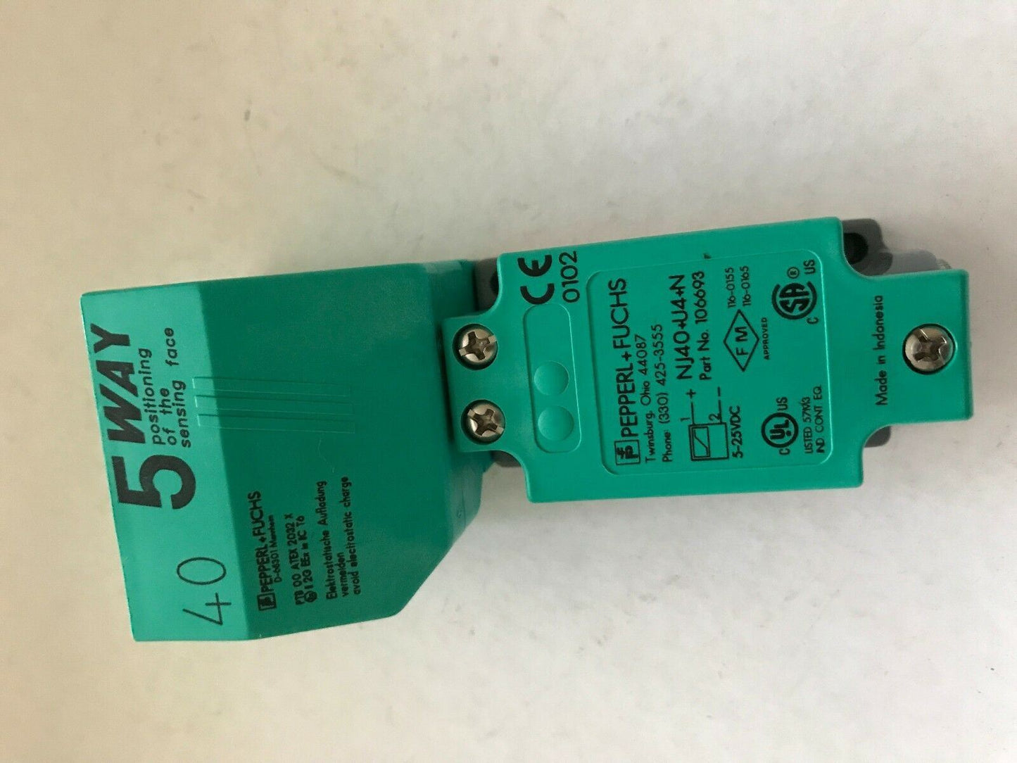 Pepperl Fuchs Nj40 U4 N Switch