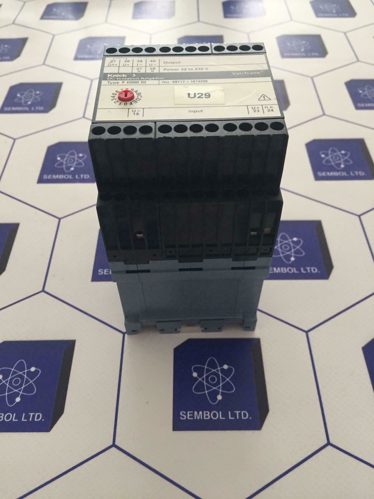 Knick P42000 D3 Dc-Isolation Amplificador