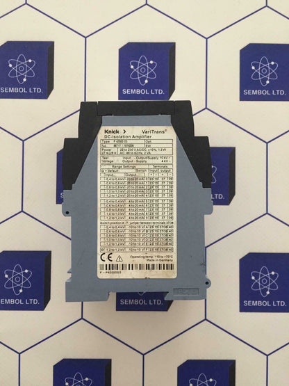 Knick P42000 D3 Dc-Isolation Amplificador