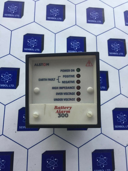 Alstom battery alarm 300