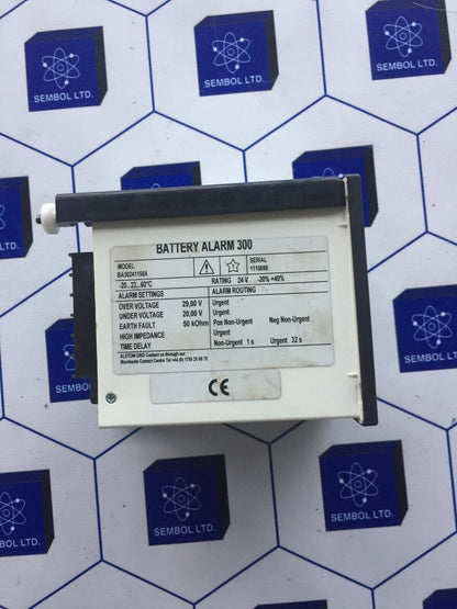 Alstom battery alarm 300