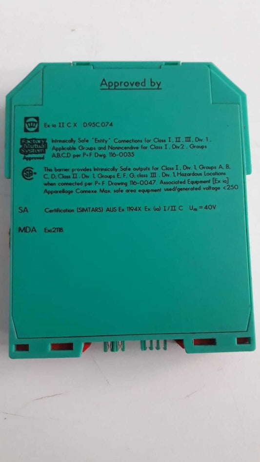 PEPPERL FUCHS KFD2-ST-EX.2