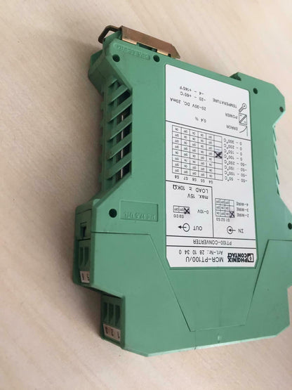 Phoenix Contact Mcr-pt100/u Temperature Transducer