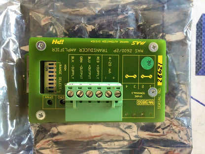 Marine Automation System MAS 2600/2P TRANSDUCER AMPLIFIER