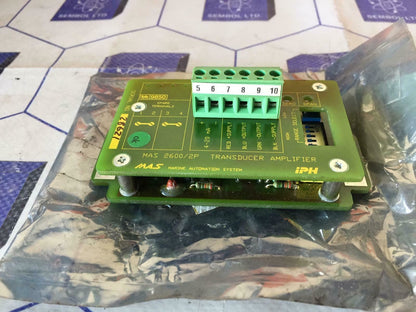 Marine Automation System MAS 2600/2P TRANSDUCER AMPLIFIER