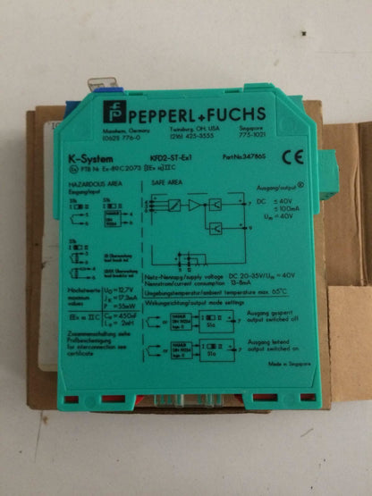 PEPPERL & FUCHS K-SYSTEM KFD2-ST2-Ex1
