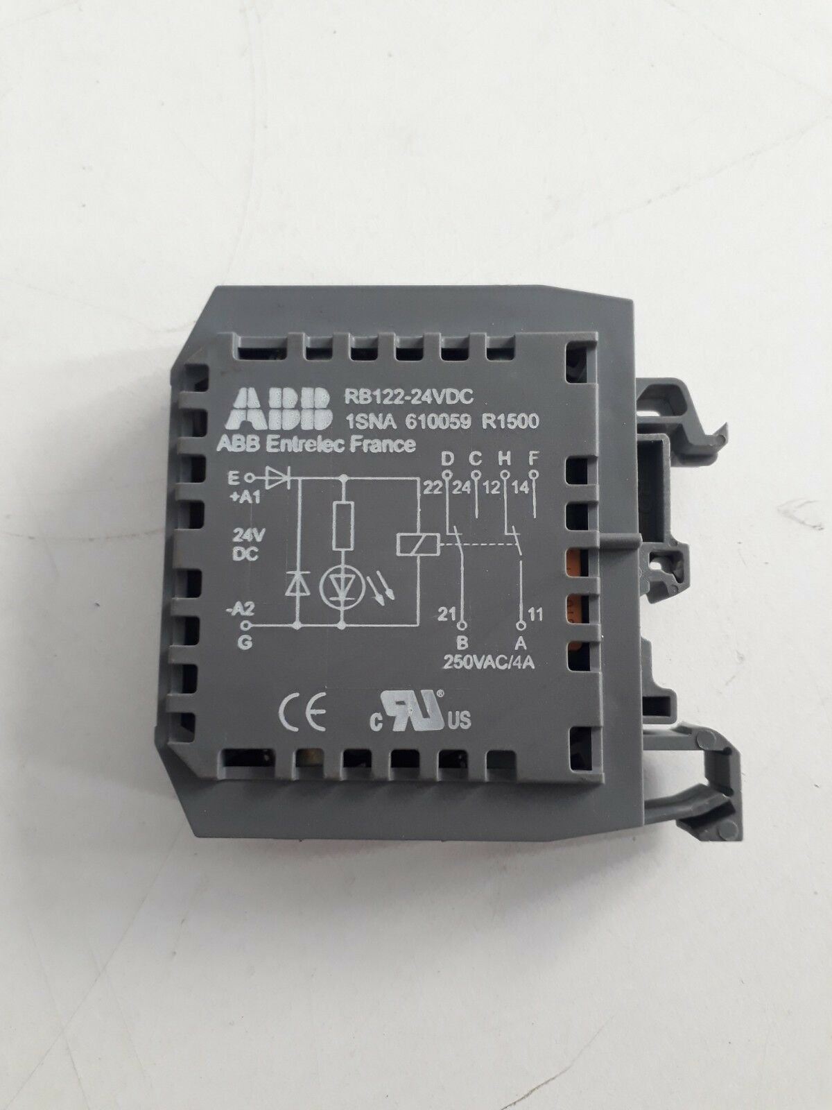 ABB RB122-24VDC Relay Module 1SNA610059R1500 24V