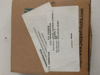 Pepperl + Fuchs KFD2-SD-Ex1.48-90A Solenoid Driver