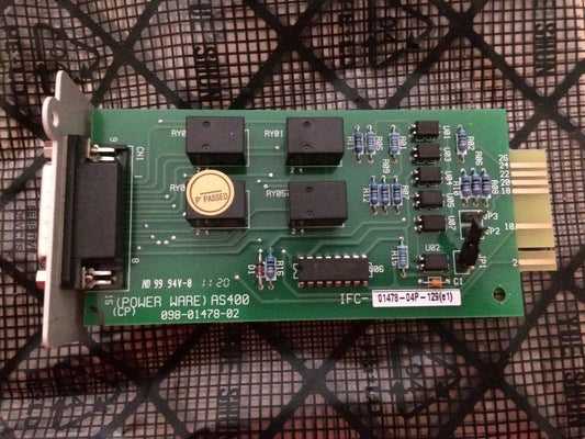 AS/400 COMMUNICATIONS RELAY İNTERFACE CARD VER.02P 1014018
