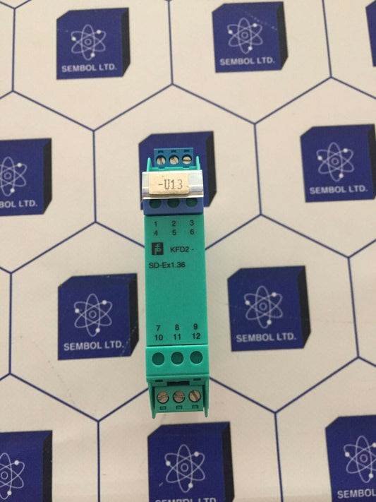 PEPPERL + FUCHS SOLENOID DRIVER RELAY KFD2-SD-EX1.36