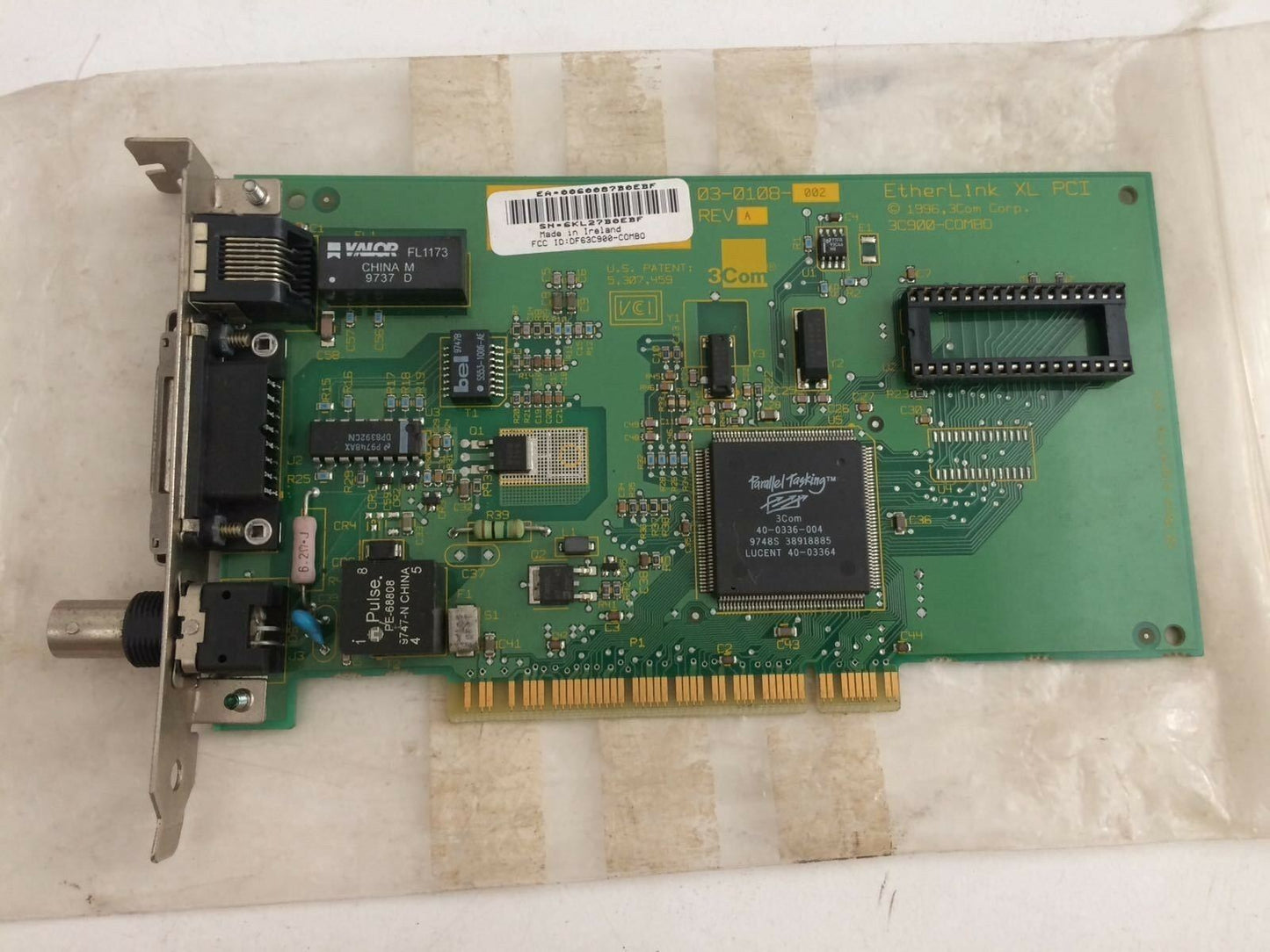 3Com 3c905-tx 03-0104-005 10/100base-tx Ethernet Adapter