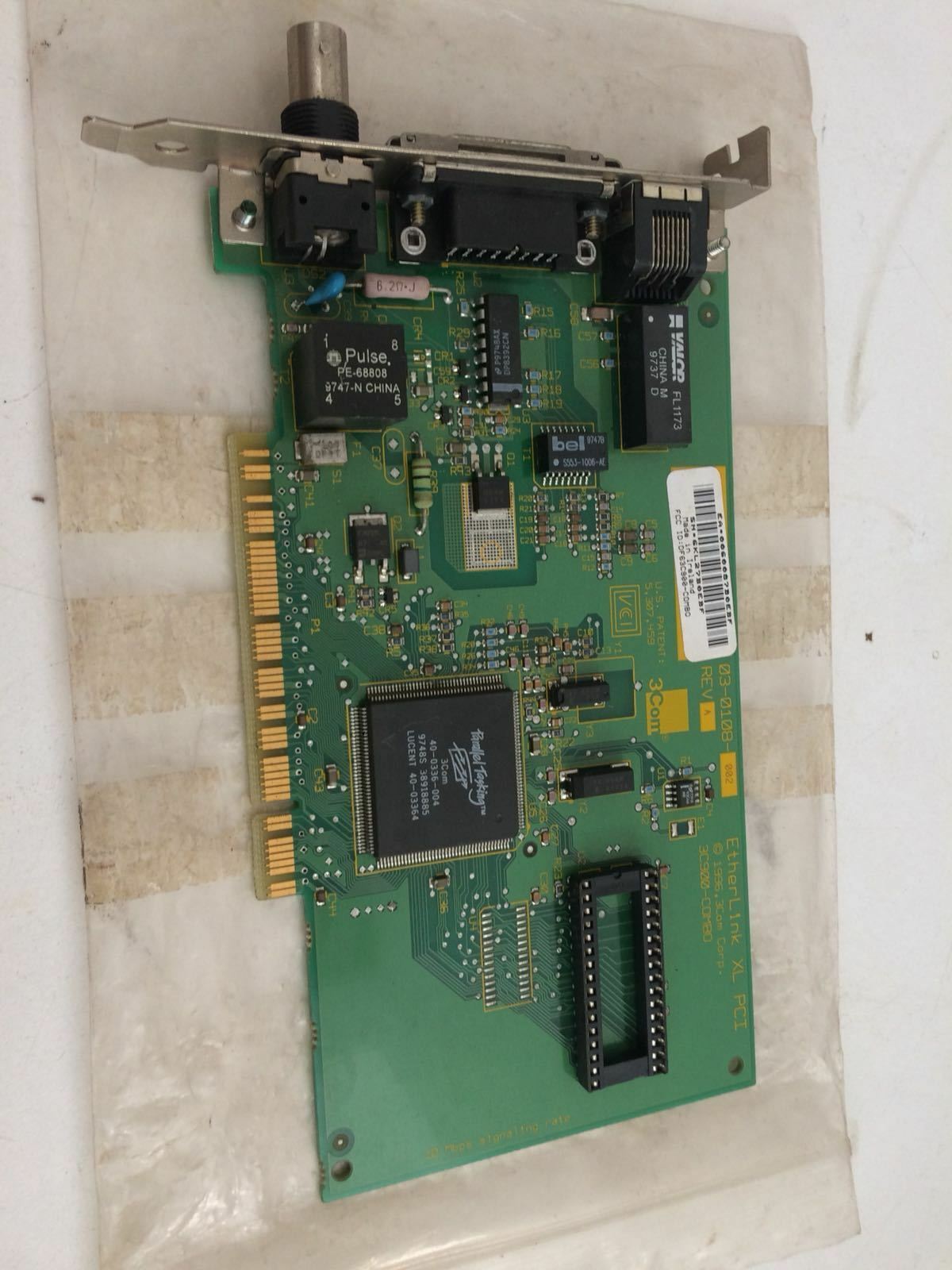 3Com 3c905-tx 03-0104-005 10/100base-tx Ethernet Adapter