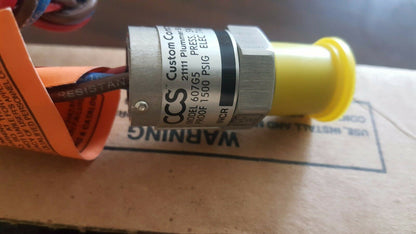CUSTOM CONTROL SENSORS 607G5 PRESSURE SWITCH