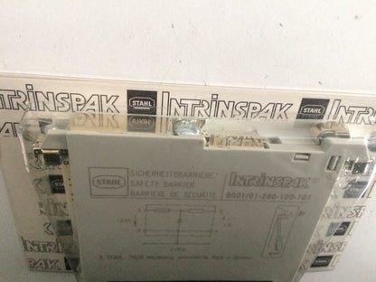 Stahl 9001/01-280-100-101 INTRINSPAK intrinsic safety barrier