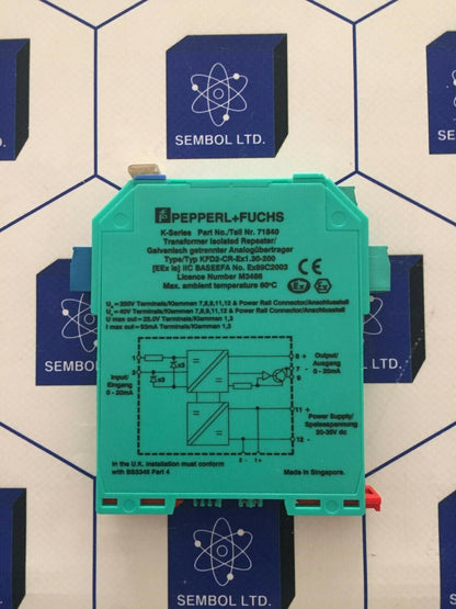 Pepperl+Fuchs KFD2-CR-Ex1.30-200 Transmitter Power Supply