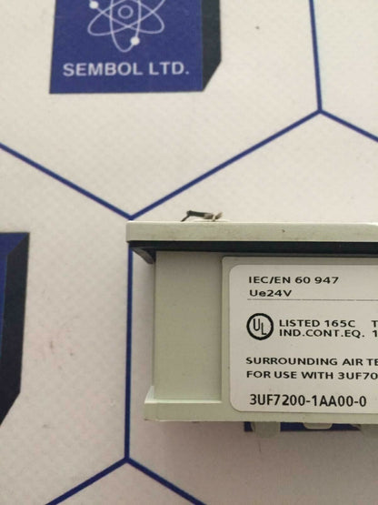Siemens 3uf7200-1aa00-0 Simocode Pro Ip54 MCC Operator Keypad Free Express Ship