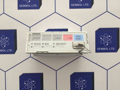 Siemens 3uf7200-1aa00-0 Simocode Pro Ip54 MCC Operator Keypad Free Express Ship
