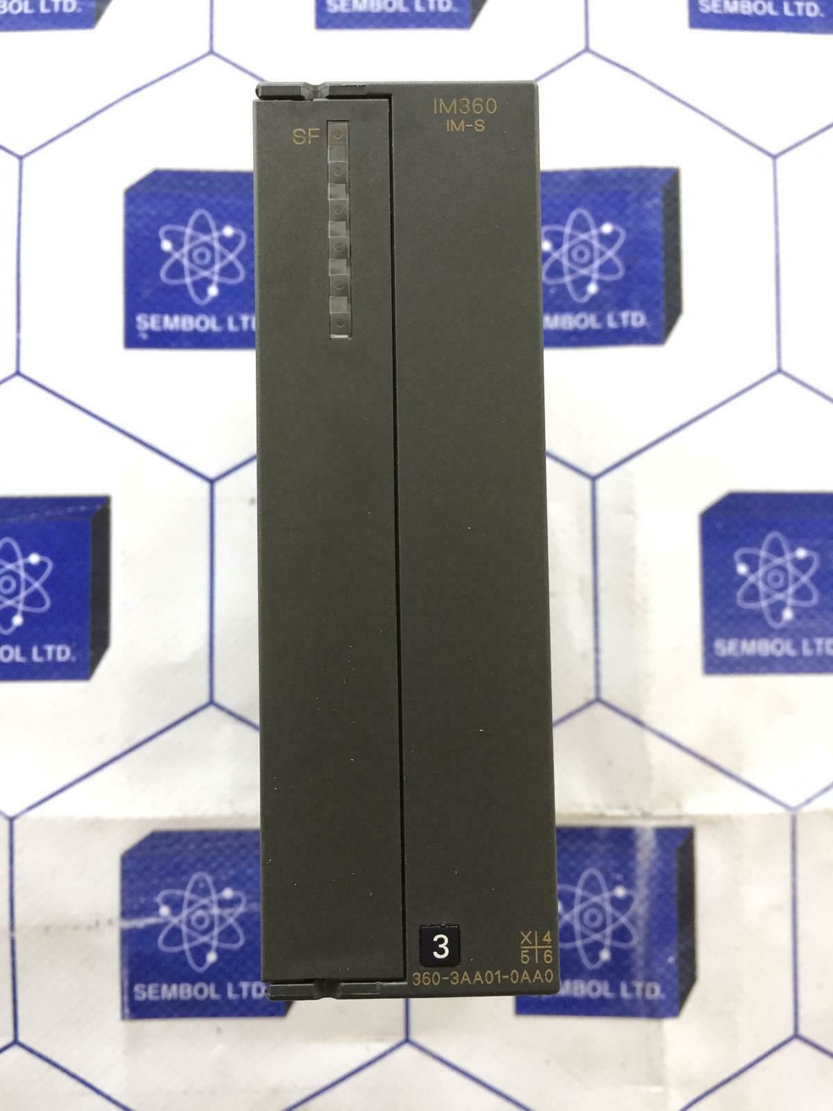 SIEMENS SIMATIC S7 INTERFACE MODULE 6ES7 360-3AA01-0AA0