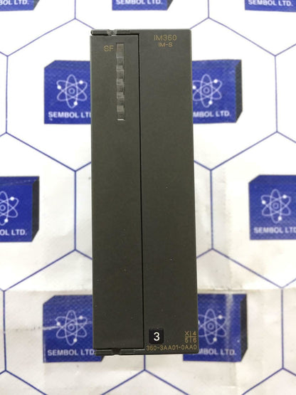 SIEMENS SIMATIC S7 INTERFACE MODULE 6ES7 360-3AA01-0AA0
