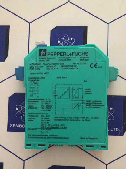 Pepperl & Fuchs Ksd2-ci-s-ex KSD2-CI-S-EX KSD2CISEX