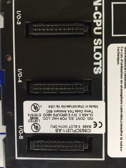 IC693CPU311AB ic693cpu311 ab General Electric 5 Slot Rack