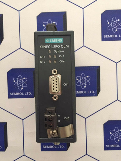 Siemens | 6GK1502-4AB10 | Sinec L2FO OLM/S4 Optical Link Module