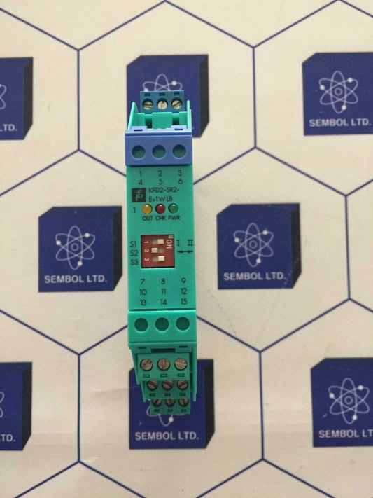 PEPPERL + FUCHS ISOLATED AMPLIFIER KFD2-SR2-EX1.W.LB