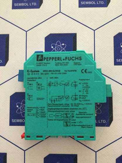 PEPPERL + FUCHS ISOLATED AMPLIFIER KFD2-SR2-EX1.W.LB