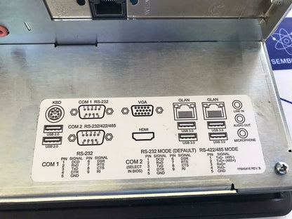 Nematron ipc1550t-c1020-4gb-80ss-w7 touch screen panel pc