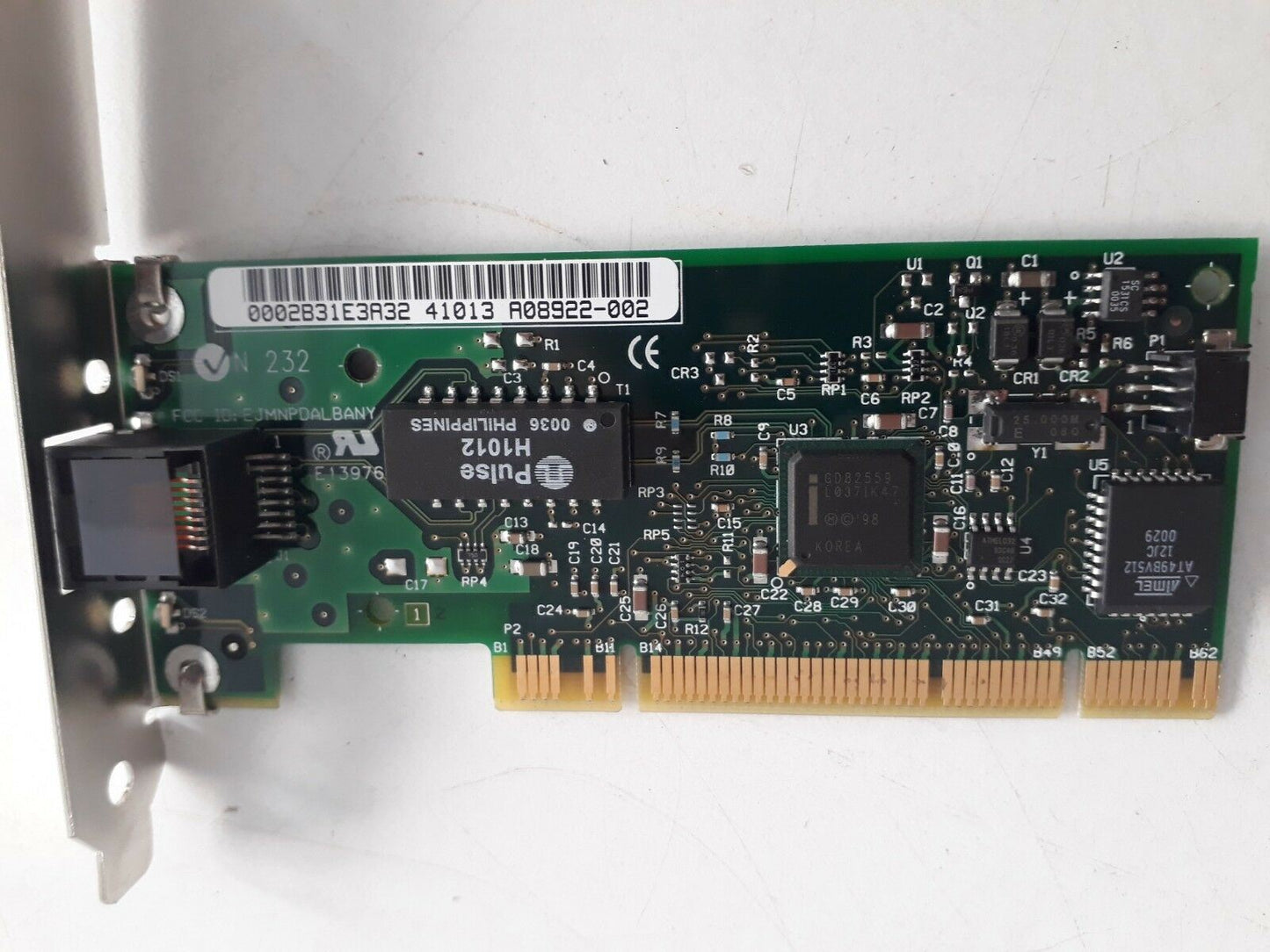 INTEL 10/100Base-T PCI Network Interface Card , 721502-005