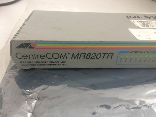 Allied Telesyn AT-MR820TR CentreCOM Multiport Micro Repeater 8-Port Hub