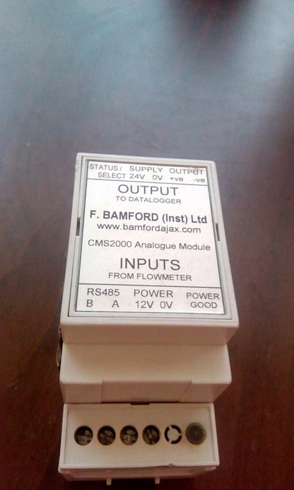 Bamford Ajax CMS2000 flow meters Analogue Module