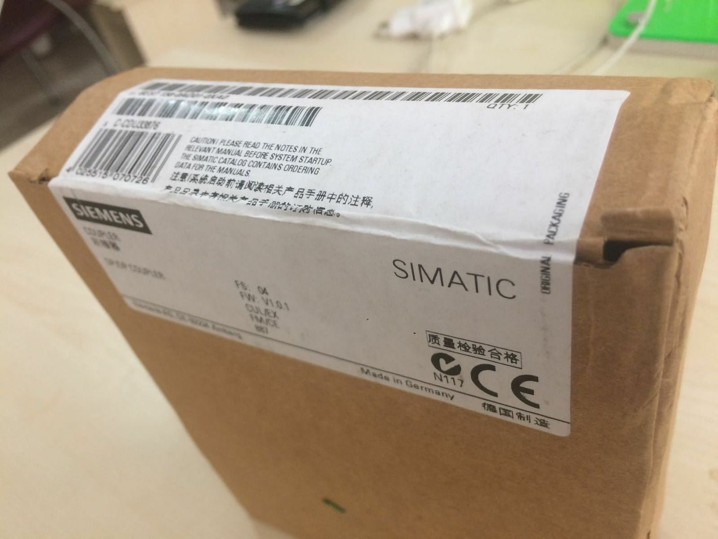 موصل Siemens Simatic Net Dp/dp 6es7 158-0ad01-0xa0 6ES71580AD010XA0 