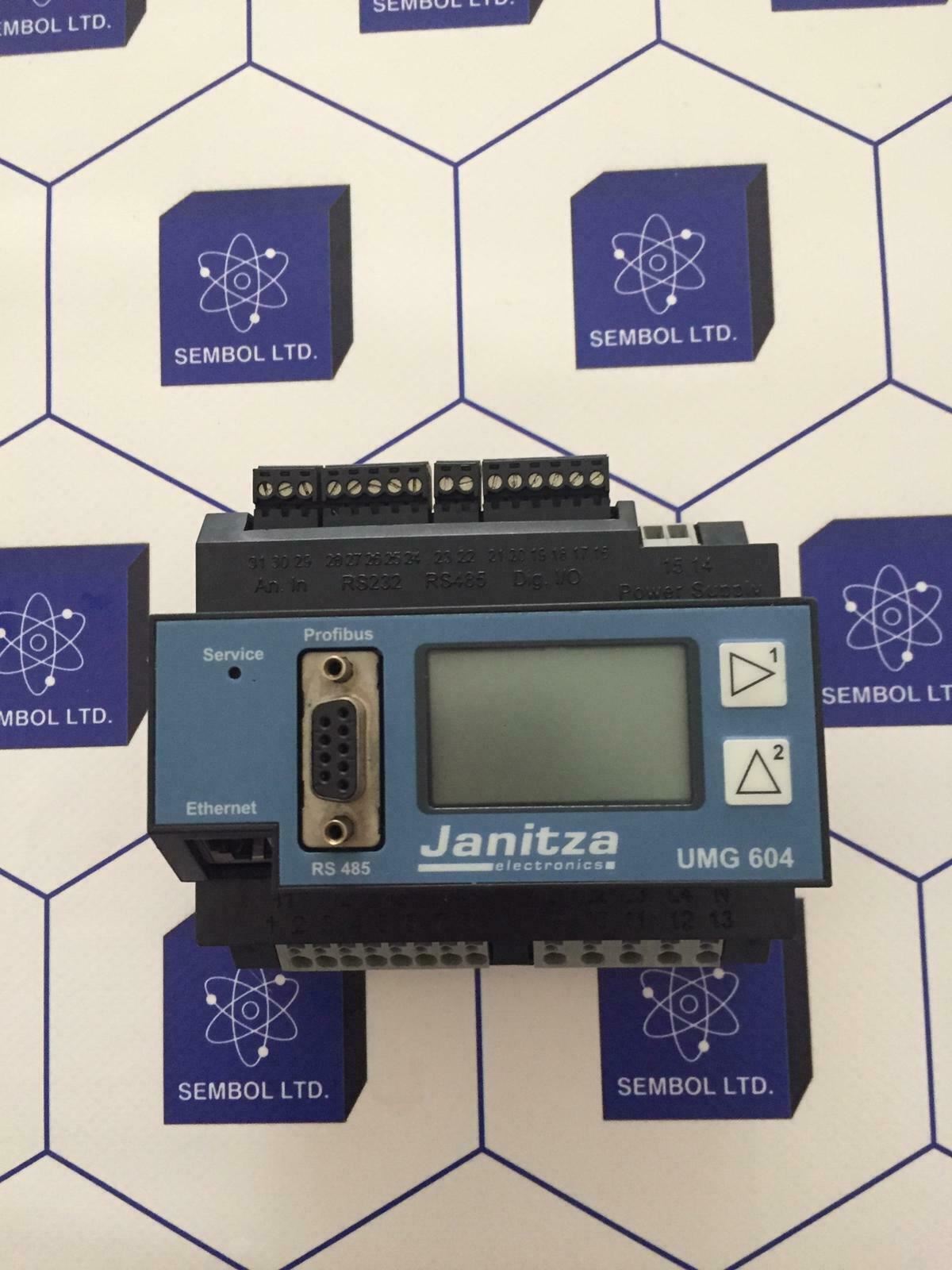 Janitza Umg604 EP Profibus Power Analyzer 240v 45/65hz